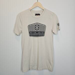 Mtn Ops Mountain NWT‎ Eminent Sand Cream Outdoor Black Shirt Men's Size Small